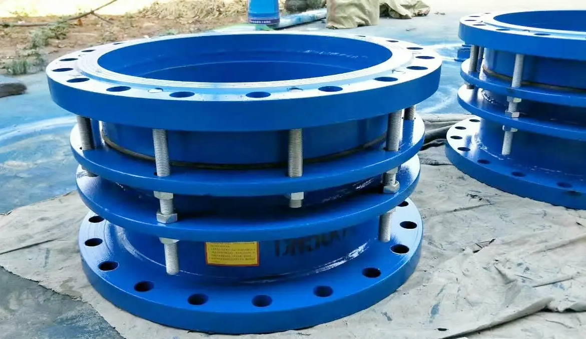 双法兰限位伸缩器安装方法