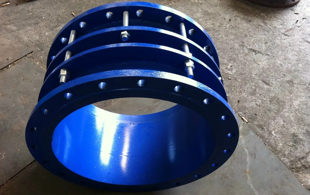 双法兰限位伸缩接头怎么安装